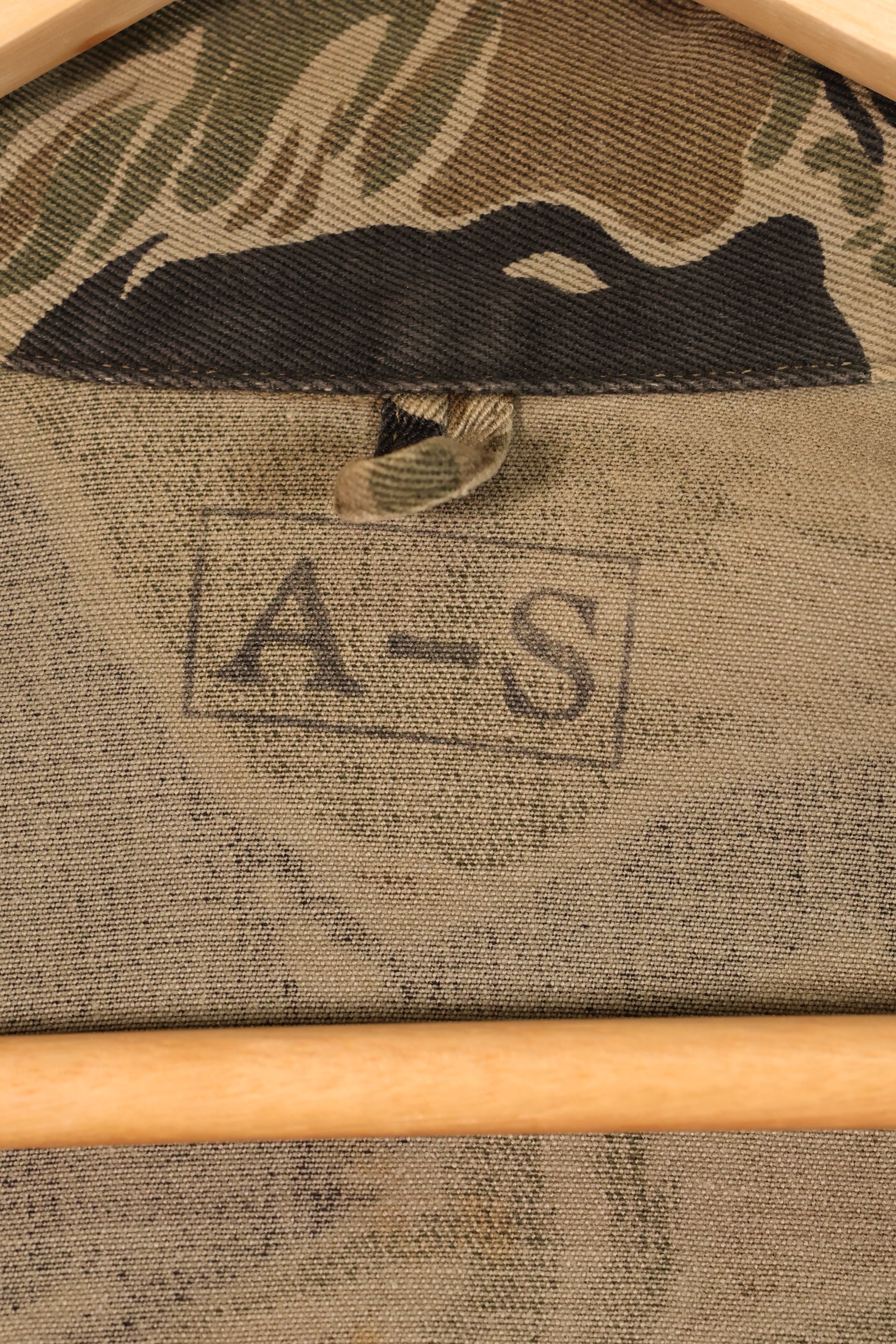 1960s - Silver Tiger - a-s - Tiger Stripe - Shirt - With Patch - Interpreter - Used 