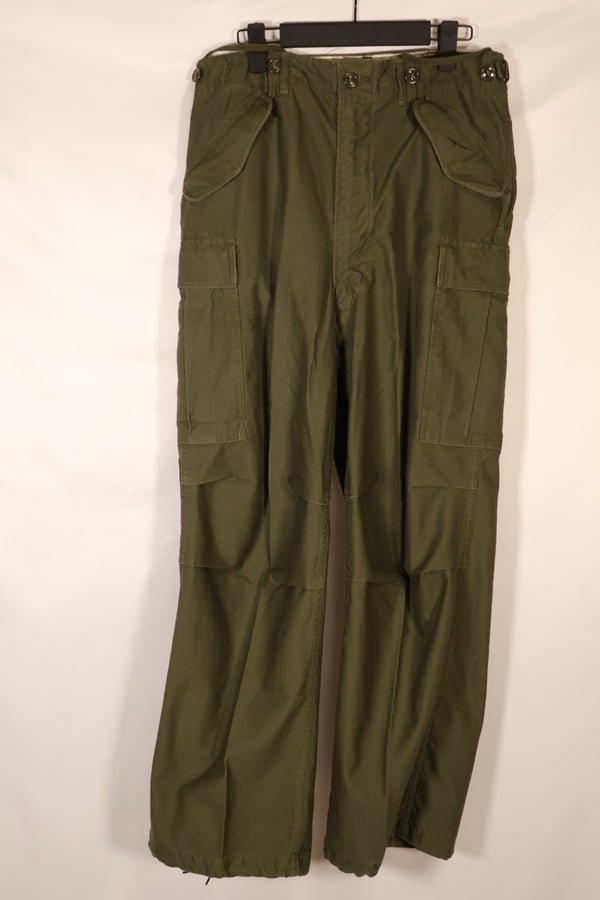 Real 1958 M51 cotton field pants, used S-R