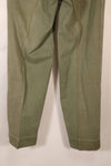 Real 1940s WWII U.S. Marine Corps HBT pants, used A