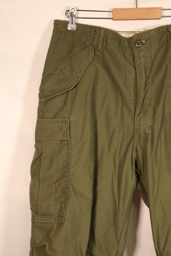 1967 Contract, M-R, U.S. Military, M-65 Field Pants, Early Production, Used