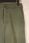 Real 1940s WWII U.S. Marine Corps HBT pants, used, B