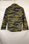 Early 1970s A-M TO-78 Silver Tiger Variation Tiger Stripe Shirt, used.