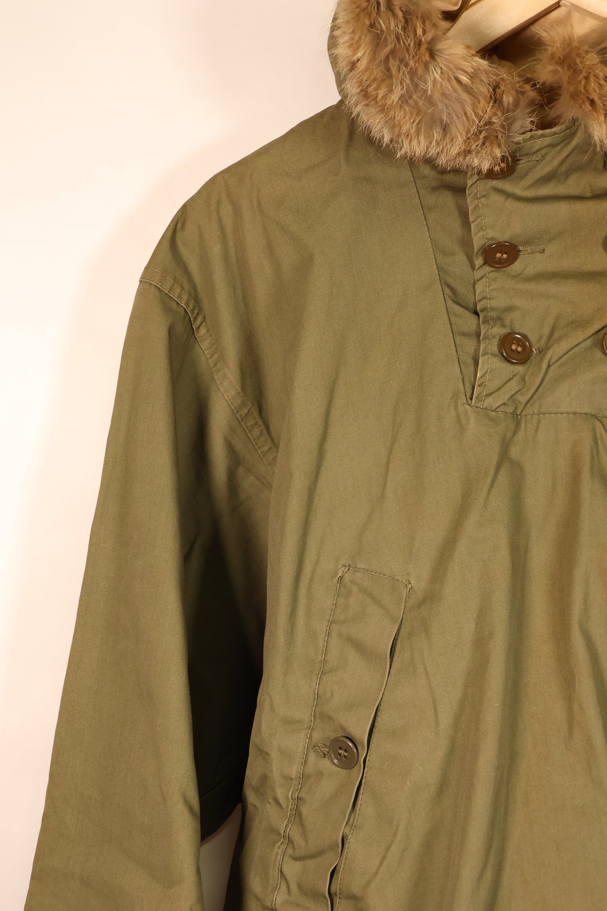 1940s, Size S–M, U.S. Army, M-1942 Ski Parka, Short Length, Used
