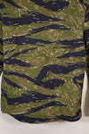 Early 1970s A-M TO-78 Silver Tiger Variation Tiger Stripe Shirt, used.