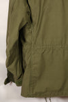 1969 Contract S-S U.S. Army M65 Field Jacket 2nd Model Aluminum Zipper Used