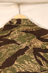 Circa 1965–66 | Asian Cut | Okinawa Tiger Pattern | Short-Sleeve Custom | Tiger Stripe | Shirt | JWD | Used