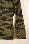 Late 1970s Contract A-M TO78 Silver Tiger Pattern Tiger Stripe Shirt—Unworn