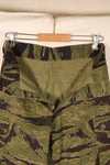 Late 1960s, A-M, Gold Tiger-inspired pattern, Asian-cut pants, in good condition, used