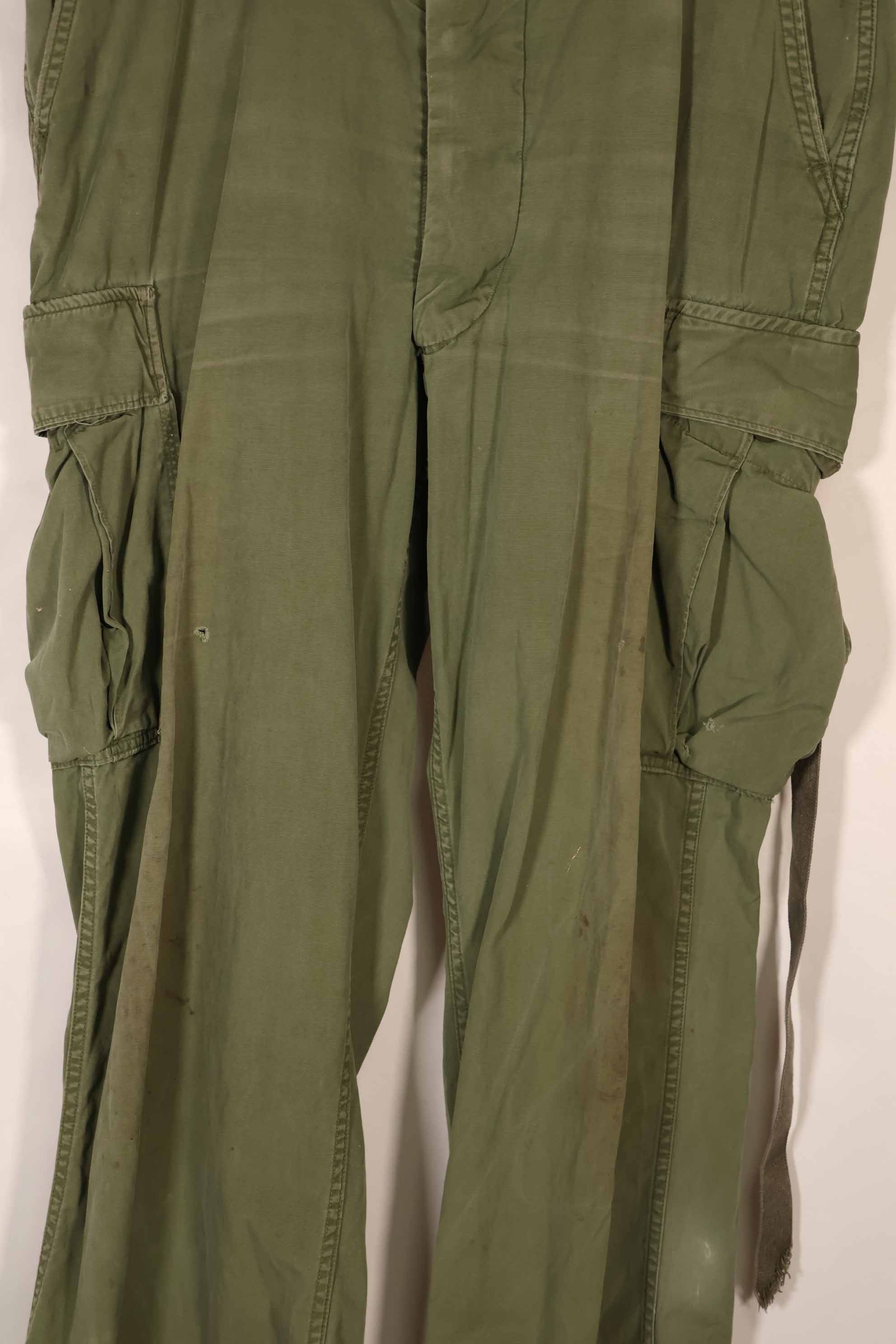 Real 2nd Model Jungle Fatigue Pants Used Used strong signs of use, no size tag.