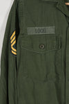 1960's Lot OG-107 Utility Shirt LOCKE Ex-SF Troop Released Used Color Patch