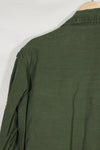 1960's Lot OG-107 Utility Shirt LOCKE Ex-SF Troop Released Used Color Patch