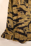 Late 1960s US-S Gold Tiger Pattern US-Cut Tiger Stripe Shirt, Used