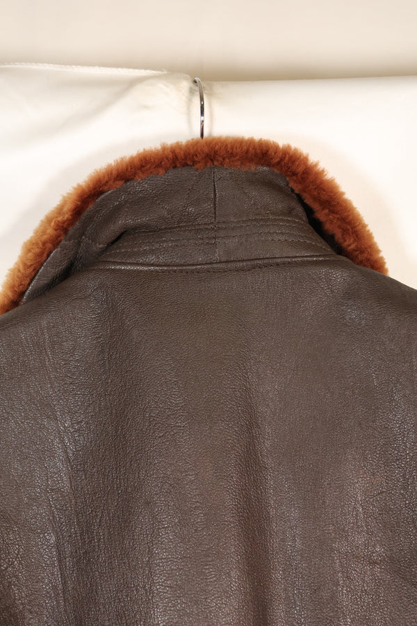 Contracted circa 1960-64, size about 42, US Navy G-1 flight jacket, intermediates, used.