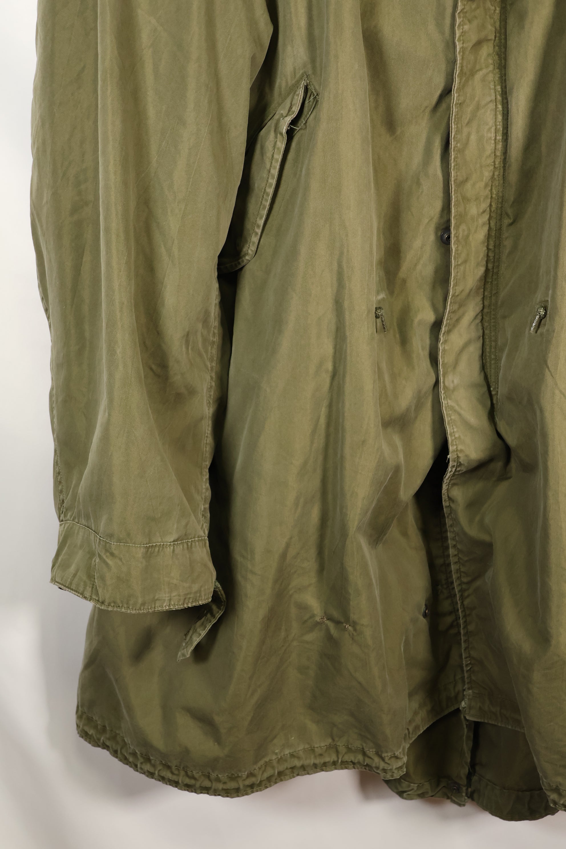 Early 1950s X-Large US Army M51 Field Parka Liner Set Fishtail Parka Used