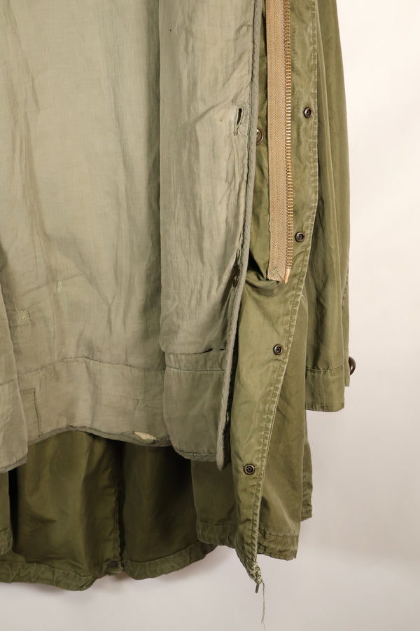 Early 1950s X-Large US Army M51 Field Parka Liner Set Fishtail Parka Used