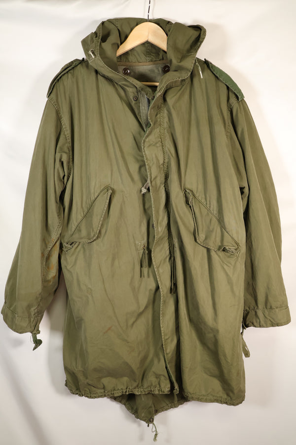 Early 1950s SMALL M51 field parka, liner set, mod coat, used.