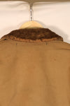 1940s, WWII, U.S. Navy, Deck Jacket, With Patches, Used, Oversized