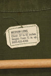 1969 Contract 4th Model Jungle Fatigue Jacket M-L Used, good condition