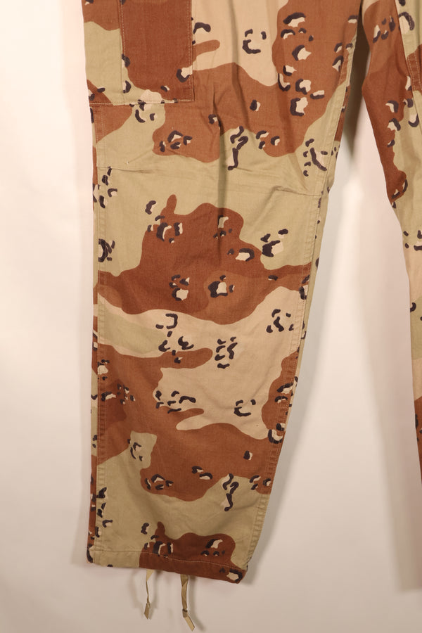 1990 Model—L-R—6C Desert Pattern—Chocolate Chip Camo—Pants—Faded—Used