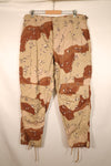 1983年契約　L-R　6Cデザート迷彩パターン　チョコチップ迷彩　BDU　パンツ　中古品