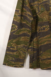 1970s South Vietnamese Marine Corps Tiger Stripe Shirt VNMC Late Ripstop Pattern Used