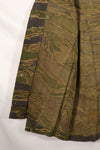 1970s South Vietnamese Marine Corps Tiger Stripe Shirt VNMC Late Ripstop Pattern Used