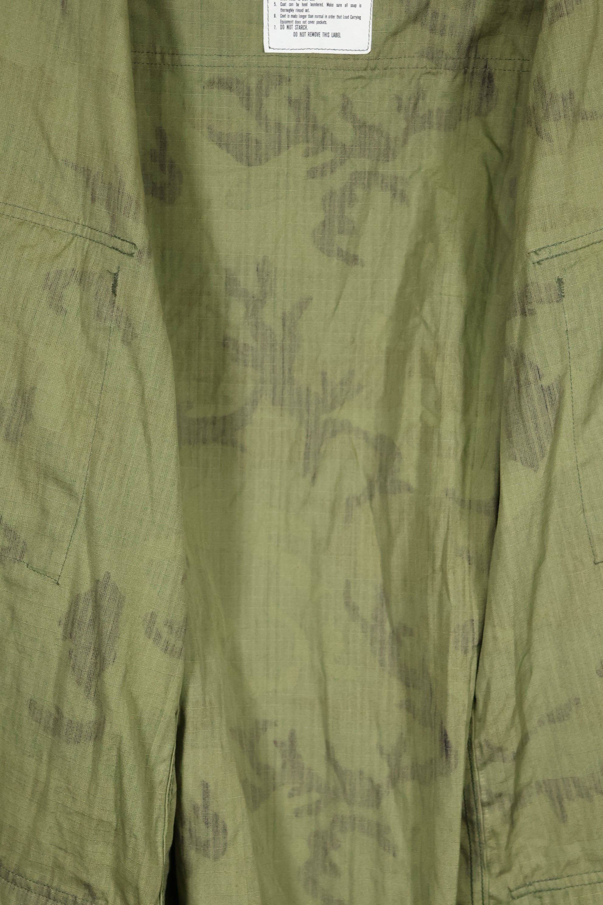 Deadstock 1981 LC Leaf ERDL Camouflage Jacket M-L large size