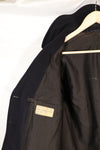 1940's estimated 38 approx. 10 buttons U.S. Navy pea coat in good condition B