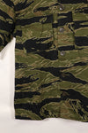 Real A-M Tiger Stripe Shirt Gold Tiger Derivative Pattern Almost unused