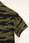 Real A-M Tiger Stripe Shirt Gold Tiger Derivative Pattern Almost unused