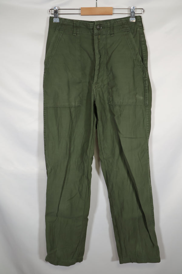 1960s lot OG-107 Utility Pants Baker Pants Zipper Fly Modified Used