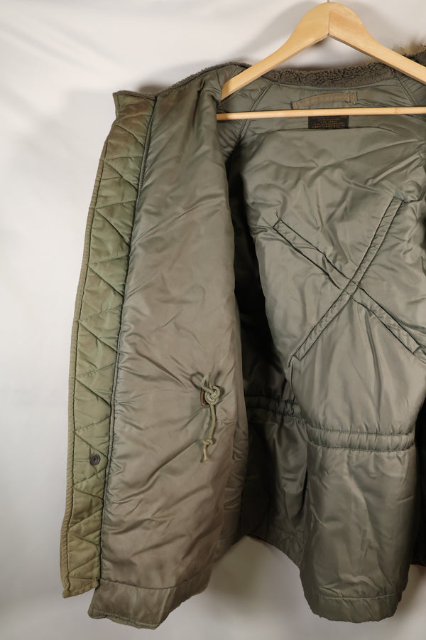 1950s LARGE USAF N-3B Aircrew Flight Jacket Ground Crew Used