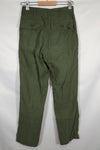 1960s lot OG-107 Utility Pants Baker Pants Zipper Fly Modified Used