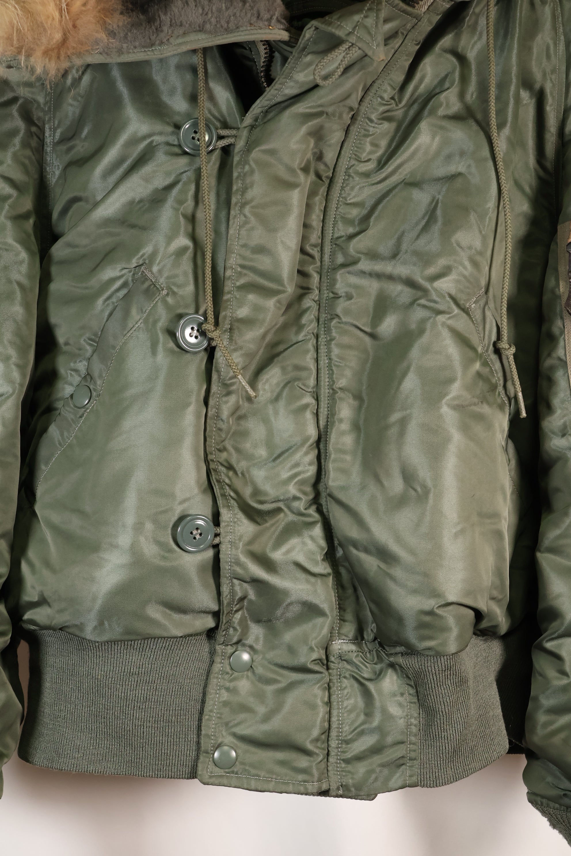 1962 Contract MEDIUM N2-B Flight Crew Flight Jacket Heavy Zone Used