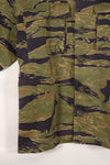 Real A-M Tiger Stripe Shirt Short Sleeve Custom Gold Tiger Derivative Pattern Used