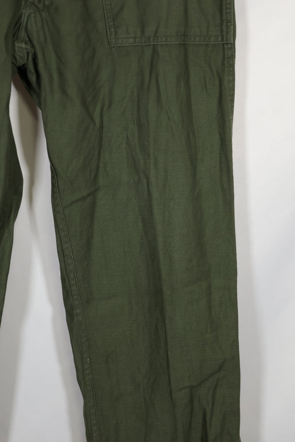 1971 OG-107 utility pants, baker pants, 30 X 31, used.