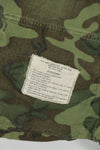 Real 1967 non ripstop ERDL jungle fatigues jacket, faded, used.