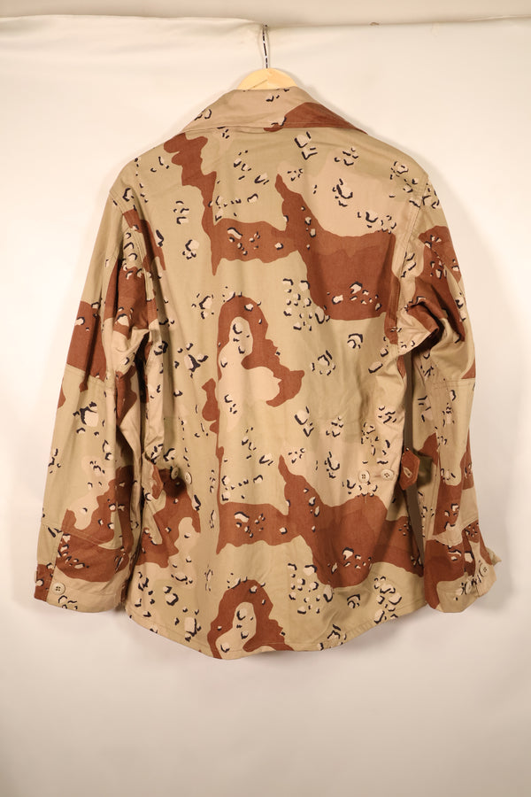 1986 Contract, M-S, 6C Desert Pattern, Chocolate Chip Camo Jacket, Mid-Period Model, Virtually Unused