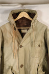 1940's U.S. Navy Deck Coat Parka BB-61 USS IOWA Used