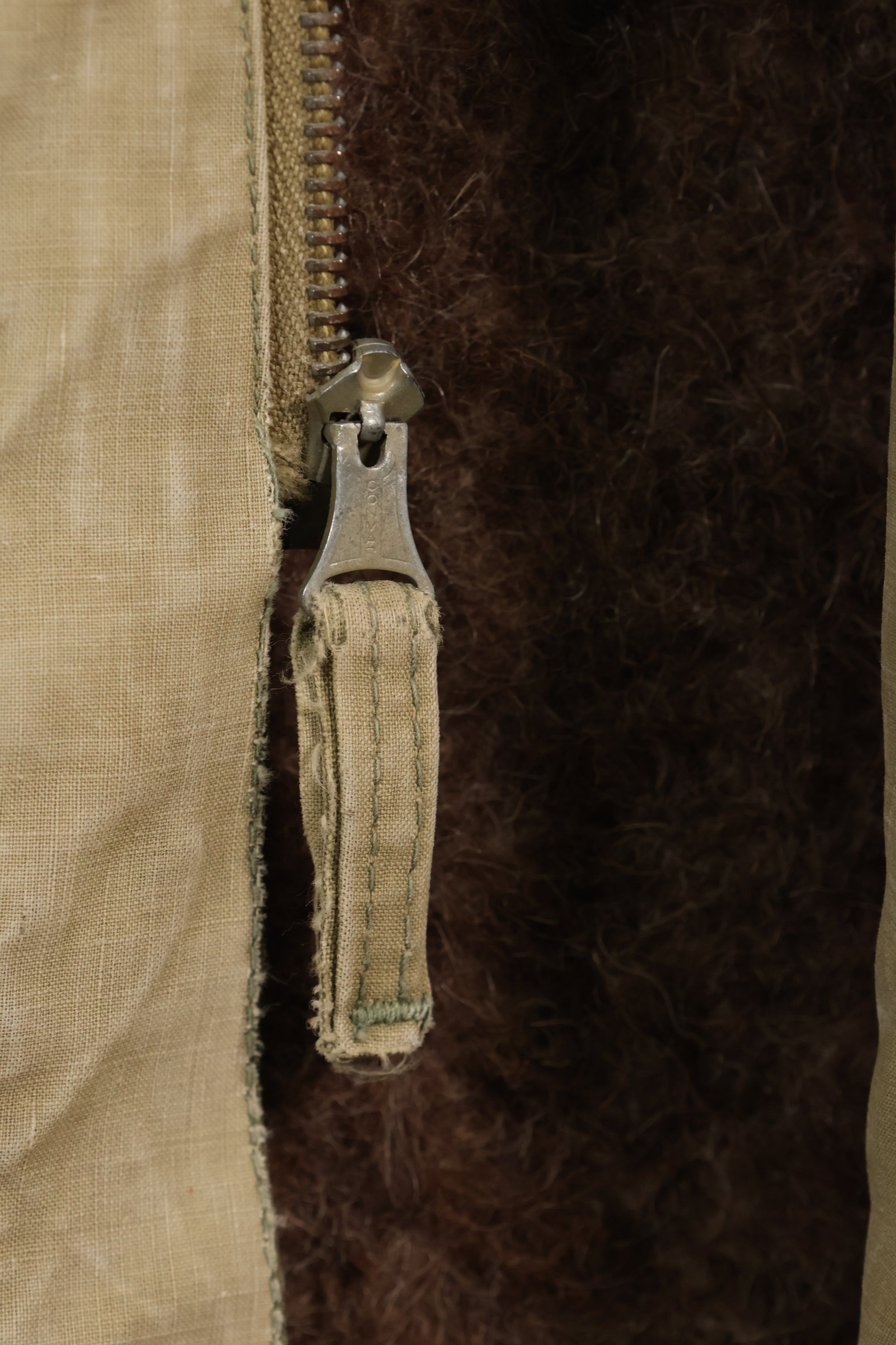 1940's U.S. Navy Deck Coat Parka BB-61 USS IOWA Used