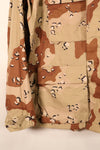1990 Contract, M-S, 6C Color Desert Pattern, Chocolate Chip Camo Jacket, Late Model, Used