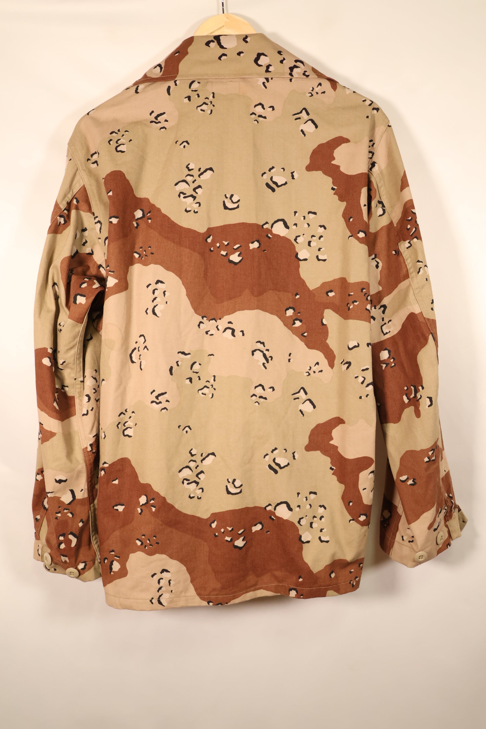 1990 Contract, M-S, 6C Color Desert Pattern, Chocolate Chip Camo Jacket, Late Model, Used