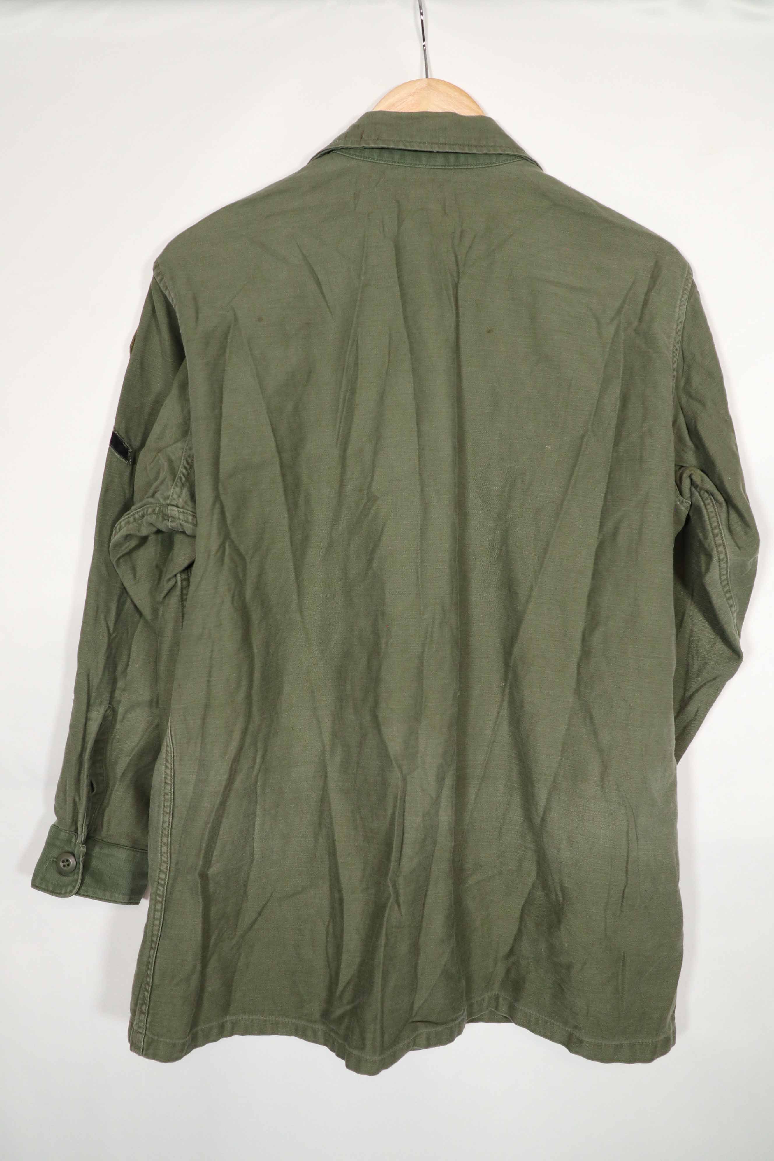 Real OG-107 Utility Shirt 16th Infantry Regiment, 1st Infantry Division Rare Used Item