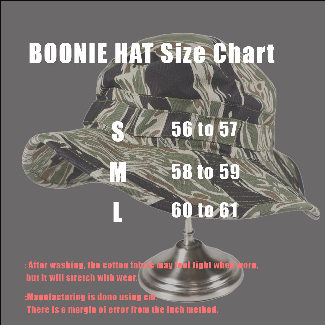 [SCHEDULED TO SHIP MID-Nov] MADE IN OKINAWA CISO Cut Silver Tiger Stripe Boonie Hat