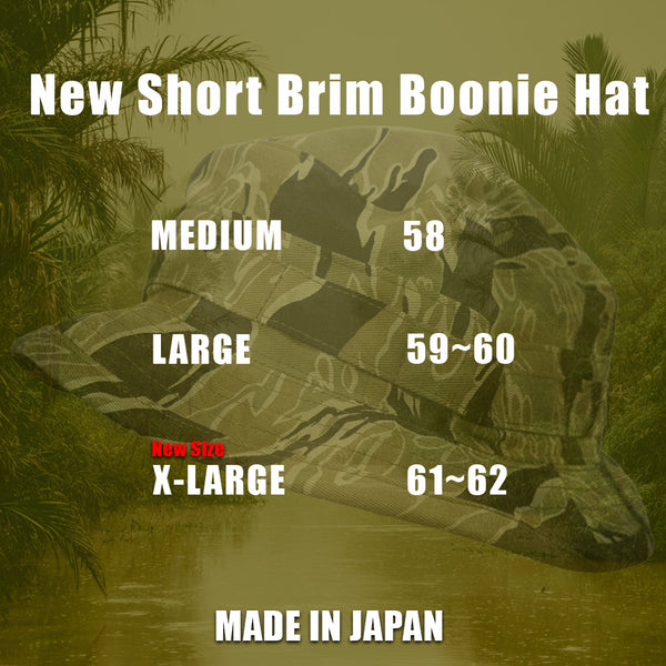 [Delivery: Mid-September 2026] 2026 New Release: MILITARIA 1911 Gold Tiger CISO Cut Short Brim Boonie Hat