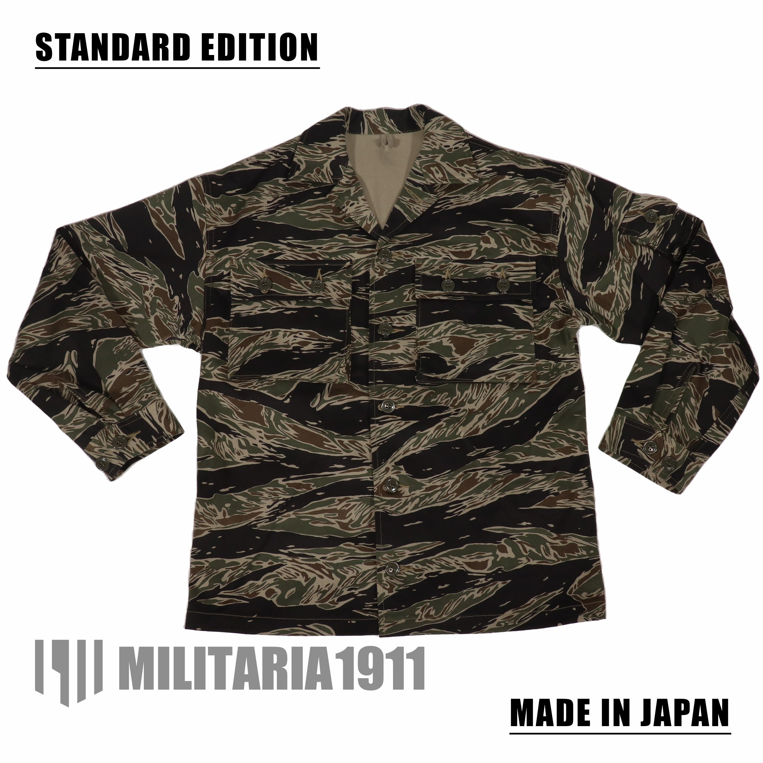 30% OFF [SCHEDULED TO SHIP MID-Nov] Made in Japan Silver Tiger Stripe Shirt Standard Edition