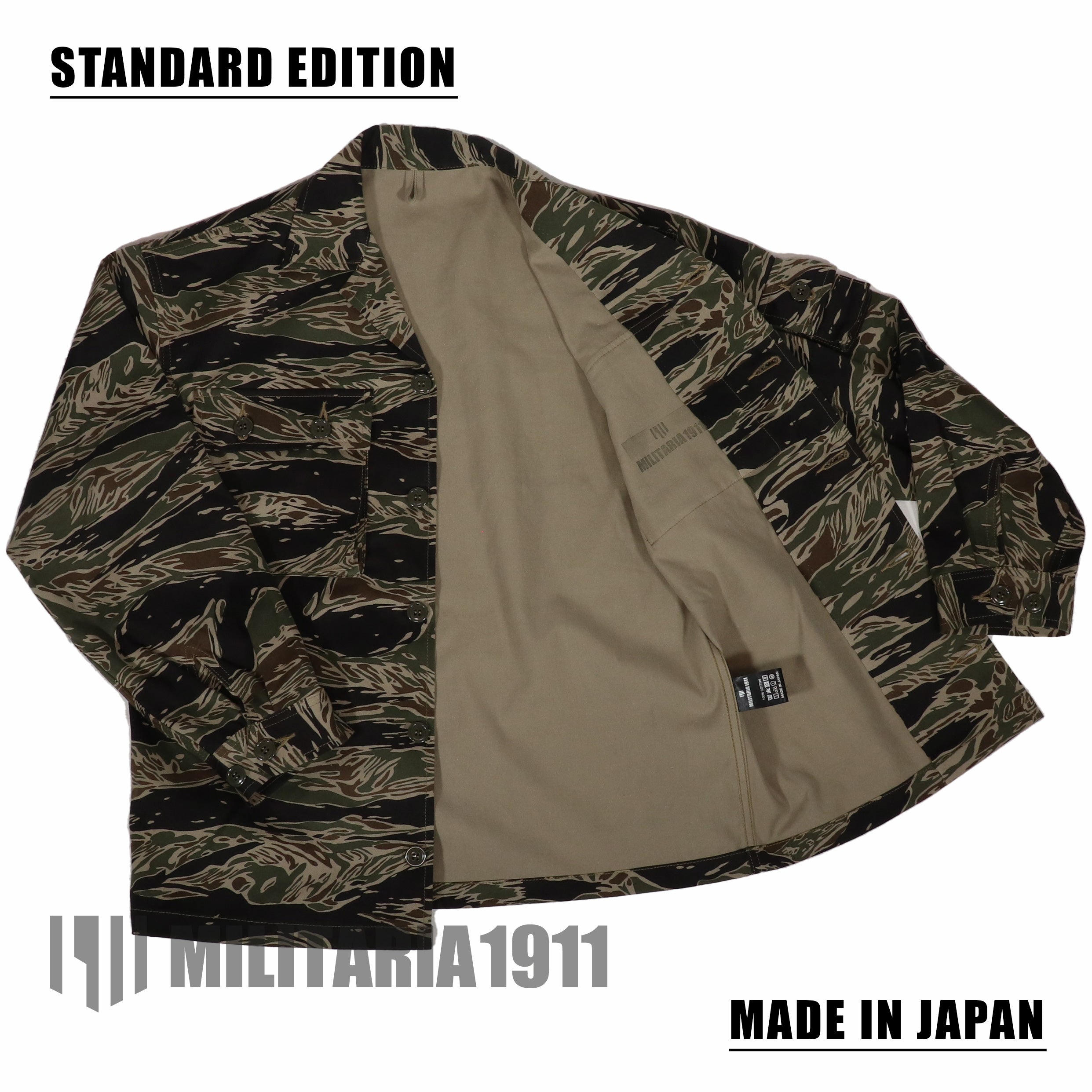 [SCHEDULED TO SHIP MID-Nov] Made in Japan Silver Tiger Stripe Shirt Standard Edition