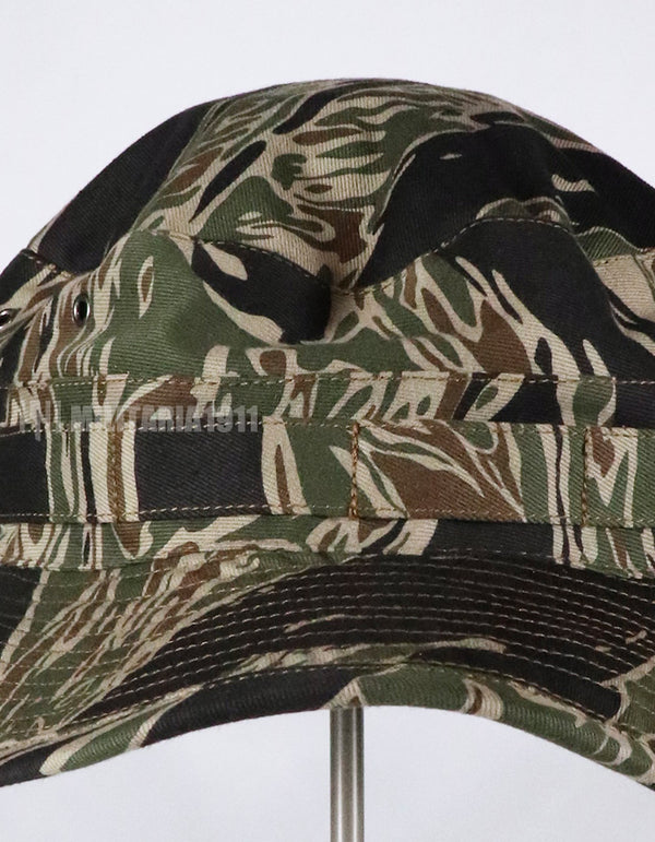 50% OFF [SCHEDULED TO SHIP MID-Nov] MADE IN OKINAWA CISO Cut Silver Tiger Stripe Boonie Hat