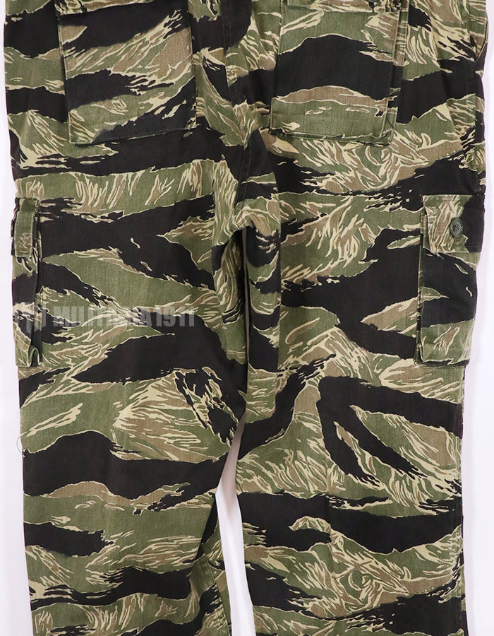 Real Okinawa Tiger JWD Eraly pants US-XL size, faded, rare size.