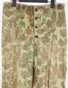 Real 1940s US Marine Corps Frog Skin Camouflage P44 Reversible Pants Used